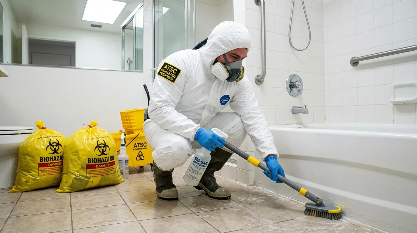 Decontamination equipment deployed for Blood Cleanup in Columbia Falls